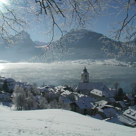Aberseeblick Pension Ellmauer Sankt Wolfgang im Salzkammergut Ngoại thất bức ảnh