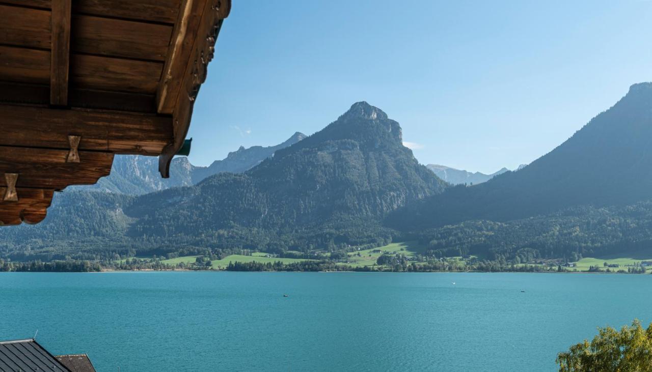 Aberseeblick Pension Ellmauer Sankt Wolfgang im Salzkammergut Ngoại thất bức ảnh
