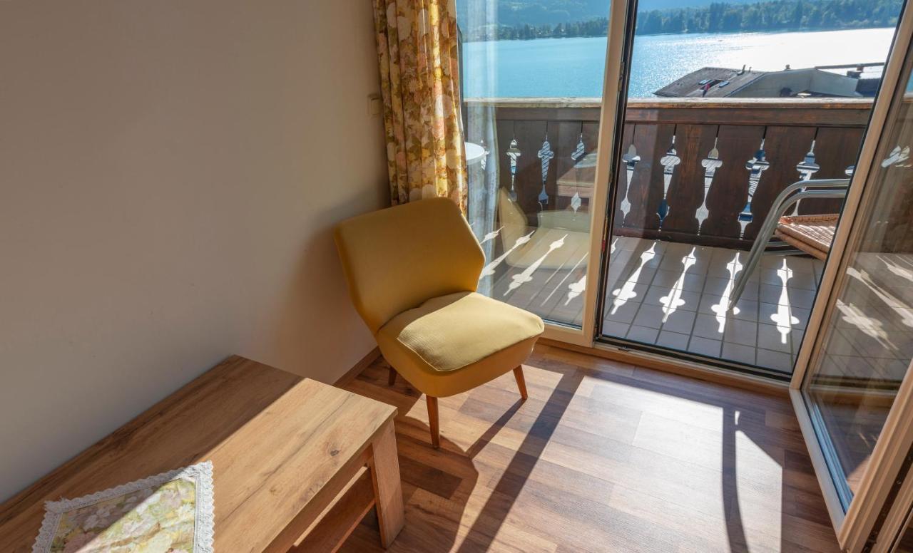 Aberseeblick Pension Ellmauer Sankt Wolfgang im Salzkammergut Ngoại thất bức ảnh