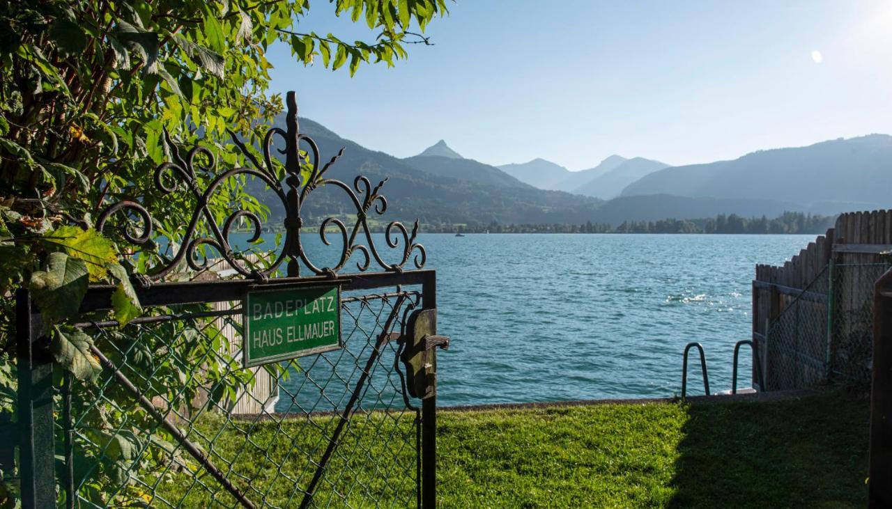 Aberseeblick Pension Ellmauer Sankt Wolfgang im Salzkammergut Ngoại thất bức ảnh