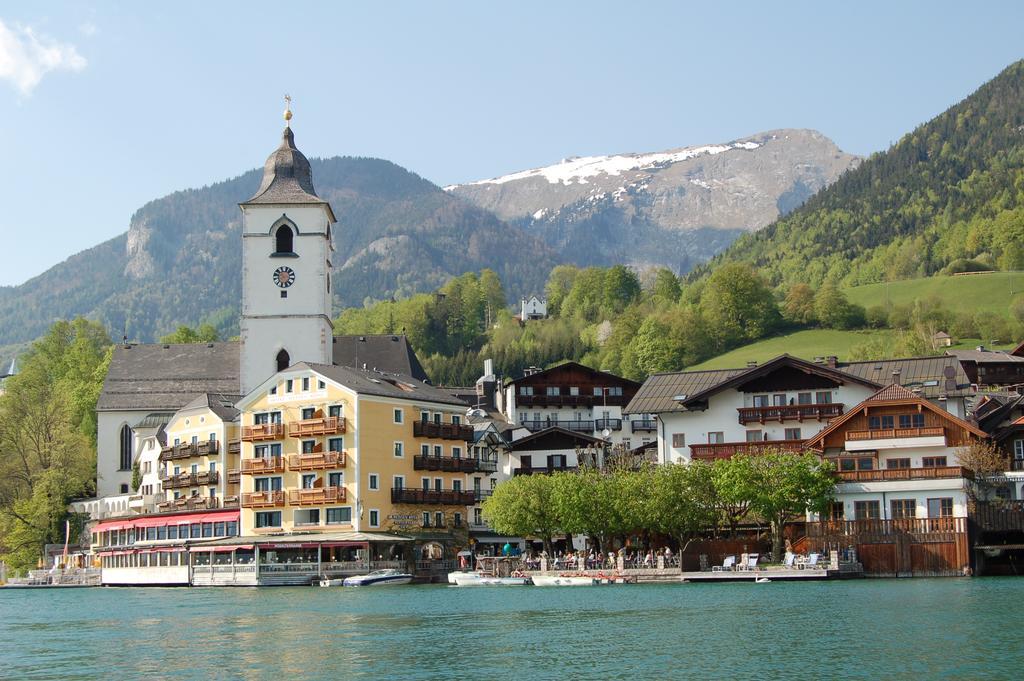 Aberseeblick Pension Ellmauer Sankt Wolfgang im Salzkammergut Ngoại thất bức ảnh