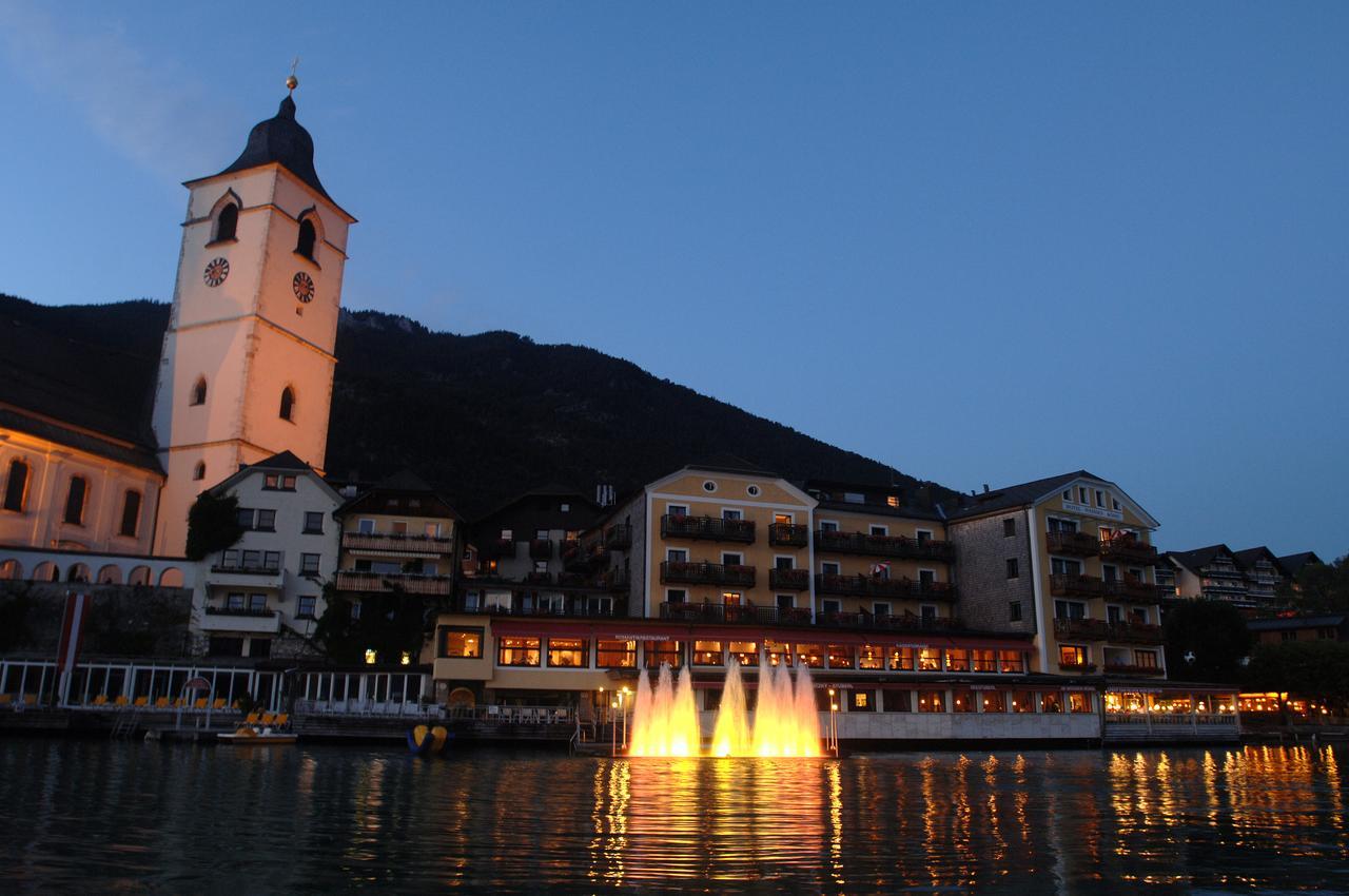 Aberseeblick Pension Ellmauer Sankt Wolfgang im Salzkammergut Ngoại thất bức ảnh